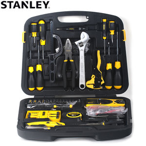 STANLEY/史丹利53/61件套电讯工具套装家用工具箱电工维修组合