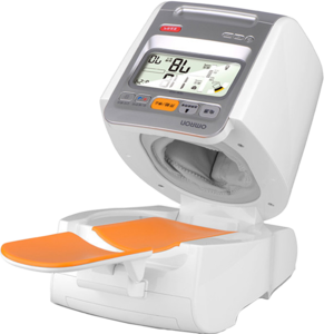 【送体温计】欧姆龙血压计HEM-1020 电子臂筒式家用臂筒式血压仪