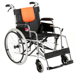 鱼跃轮椅H062 老年老人折叠轻便轮椅车 铝合金手动轮椅车lunyi