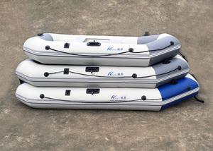 海笛橡皮艇钓鱼船皮划艇充气冲锋舟救生艇夹网耐磨气垫船折叠